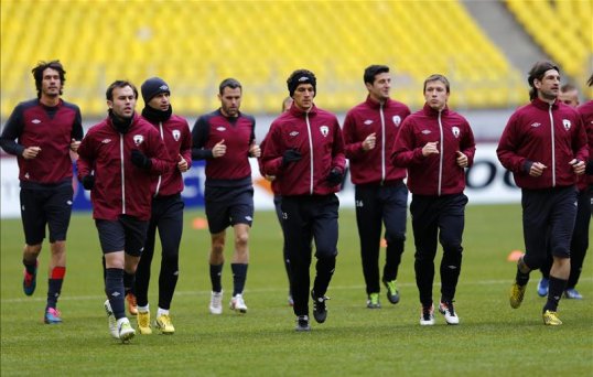 Rubin Kazan have chartered a train to make sure their home fans make the journey to Moscow for the home leg of their quarter final with Chelsea.