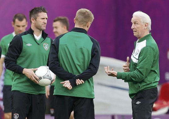 Robbie Keane has admitted for the first time he did think about retiring from international football.