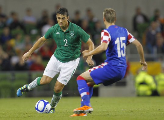 Stephen Kelly refused to board the plane taking the Republic of Ireland's players to the Faroe Islands.