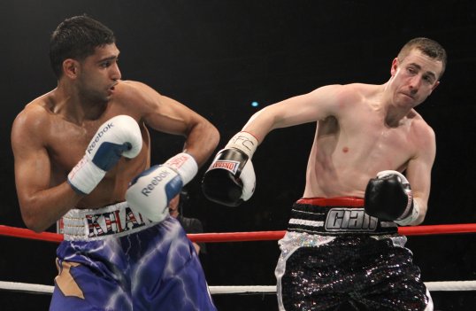Boxing promoter Eddie Hearn has confirmed that Amir Khan’s camp have reached out to Paul McCloskey in an attempt to arrange a rematch for December.