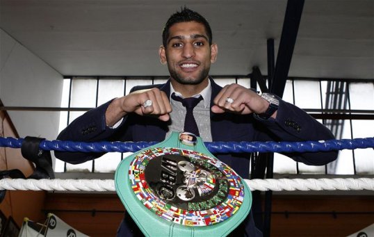 British boxer Amir Khan said he is not thinking about any potential fight against Kell Brook ahead of his bout with Julio Diaz in April.