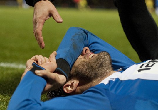 Wigan Athletic manager Roberto Martínez has said that defender Adrián López will be out of action for