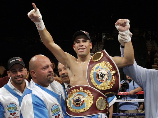 Former two division champion Juan Manuel López