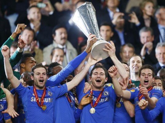 Frank Lampard praised match winner Branislav Ivanovic for his “fantastic” season for Chelsea after they beat Benfica to win the Europa League Final.