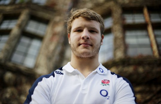 London Wasps lock Joe Launchbury will make his debut start for England against South Africa on Saturday.