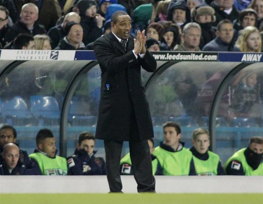 Paul Ince was in charge of Blackpool for the first time tonight and watched his team lose 2-0 away to Leeds United.