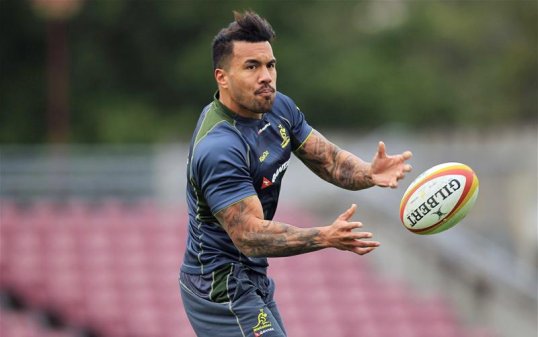 Australia winger Digby Ioane has been issued with an arrest warrant after the Wallaby failed to attend a court hearing on Monday.