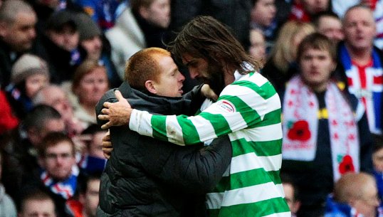 Celtic manager Neil Lennon has dismissed rumours linking striker Georgios Samaras with a move to Liverpool.