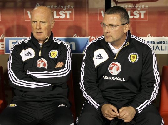 Scotland manager Craig Levein's prospects of staying in the job still hangs in the balance.