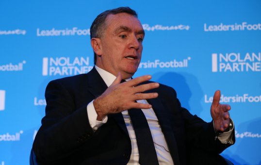 Liverpool managing director Ian Ayre has unveiled the plans to redevelop the club's Anfield ground.