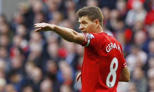 Liverpool's veteran captain Steven Gerrard makes Brendan Rodgers' starting line-up in the Merseyside derby despite concerns over his ankle.
