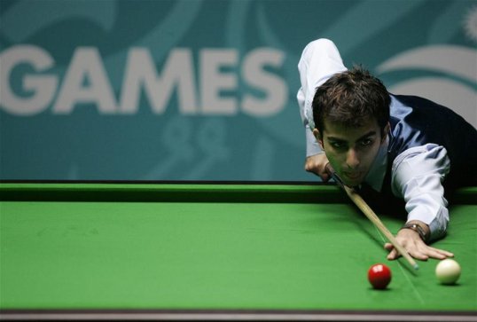 Pankaj Advani has made history in the Welsh Open on Thursday by becoming the first Indian palyer to reach the quarter-finals of one of snooker’s world ranking events.