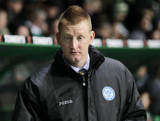 St Johnstone manager Steve Lomas has been given a