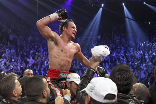 Juan Manuel Márquez has begun toying with the idea of one last fight before he retires from the sport of boxing.