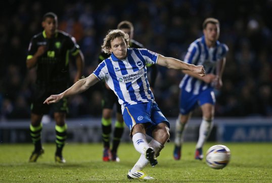 Brighton and Hove Albion striker Craig Mackail-Smith has been ruled out of action for the rest of the season with an Achilles injury.