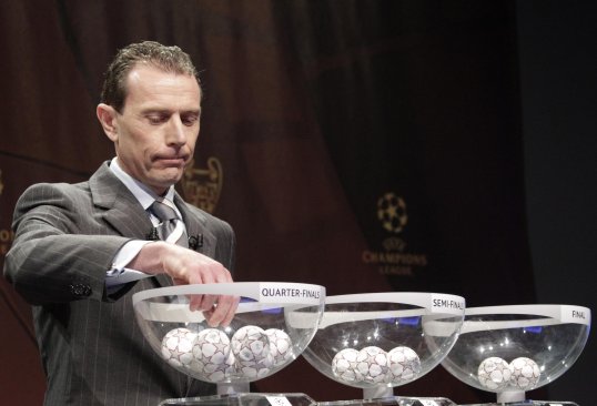 Former Real Madrid player and current director of the club Emilio Butragueno has expressed his excitement at drawing Manchester United in the next phase of the Champions League.