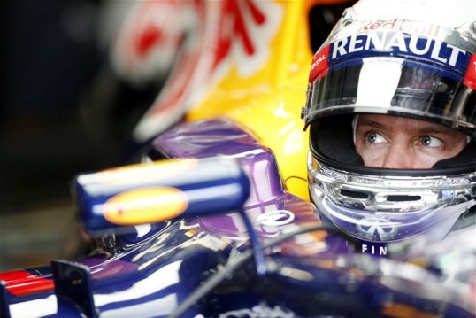 Red Bull’s Sebastian Vettel recorded the fastest lap in the third and final practice session for the Malaysian Grand Prix in Sepang.