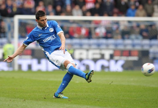 Malaga have entered the race to sign Wigan Athletic defender Antolin Alcaraz – but face competition from clubs in England and Germany.