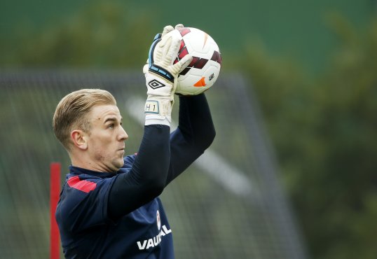 Manchester City goalkeeper Joe Hart knows a high-profile mistake against fierce rivals Germany on Tuesday could cost him his status as England’s number one.
