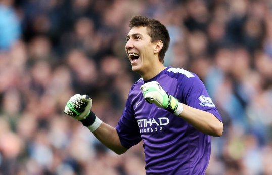 Costel Pantilimon will continue in goal for Manchester City against CSKA Moscow, with Joe Hart relegated to the bench.