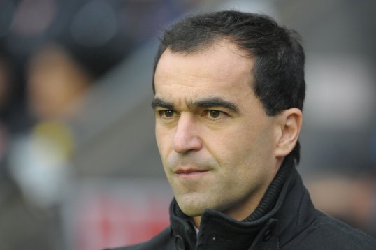 Wigan Athletic manger Roberto Martínez criticised the referee for not awarding a penalty during their 2-1 defeat to Everton.
