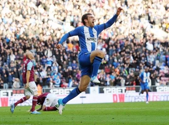 Wigan boss Roberto Martinez was thrilled to see the team grab their first home win of the season.