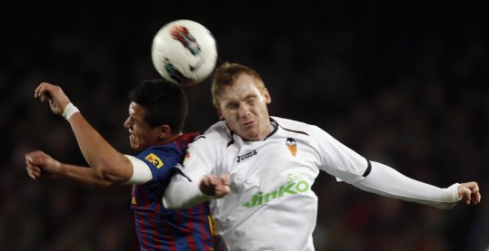 Jeremy Mathieu has revealed he would love to join Barcelona – but would have no problem in seeing out his career at Valencia.