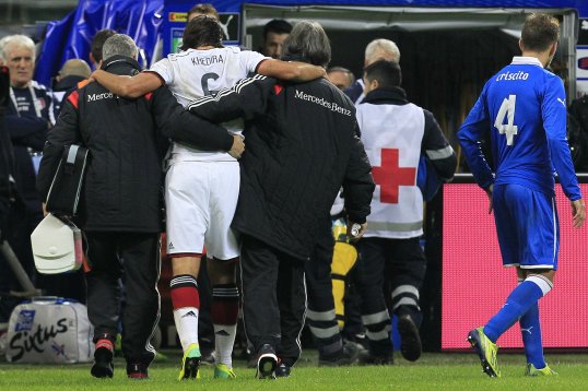 Germany legend Lothar Matthaus believes Real Madrid midfielder Sami Khedira will miss the 2014 World Cup.