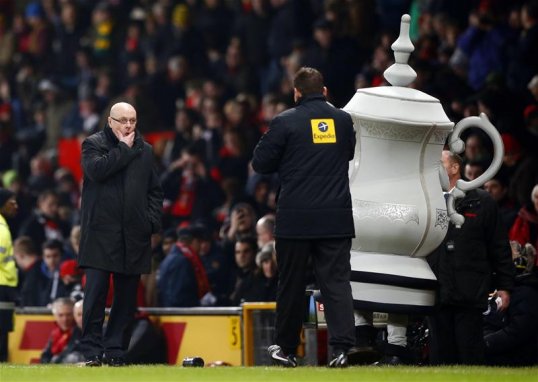 Reading manager Brian McDermott has said he will be taking the positives from his side’s 2-1 loss to Manchester United in the Fifth Round of the FA Cup on Monday.