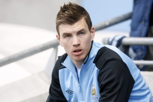 Edin Dzeko is looking over his shoulder at Manchester City – and is worried he will yet again become a ‘Super-Sub’.