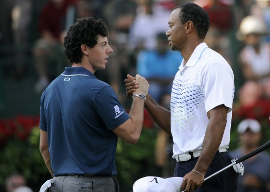 Rory McIlroy and Tiger Woods have been drawn into the same group at this week's Turkish Airlines World Golf Final.