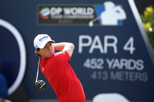 World no 1 Rory McIlroy has been named as the European Tour golfer of the year.