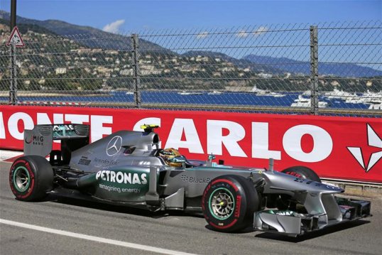 Lewis Hamilton's Mercedes Formula One team have been accused of undertaking illegal Pirelli tyre tests ahead of the Monte Carlo Grand Prix.