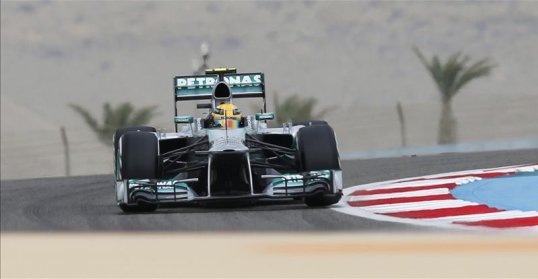 Formula 1 driver Lewis Hamilton said he can win a Grand Prix this season for Mercedes.