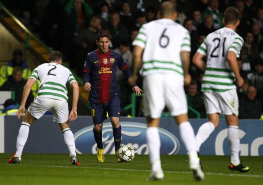 Barcelona star Lionel Messi has admitted that Celtic deserve a place in the last 16 of the Champions League.