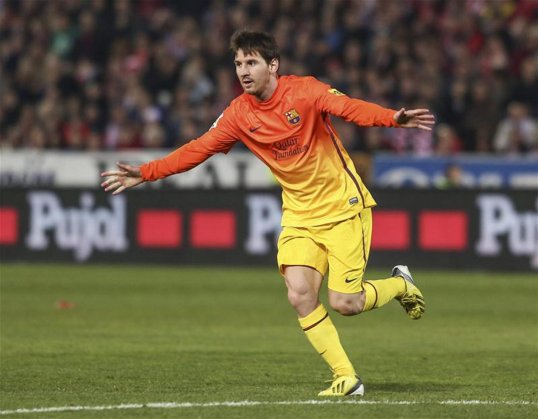Barcelona striker Lionel Messi has scored more goals this season than the entire teams of most La Liga sides.