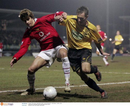 Barcelona defender Gerard Piqué said he was proud of his time spent at Manchester United.