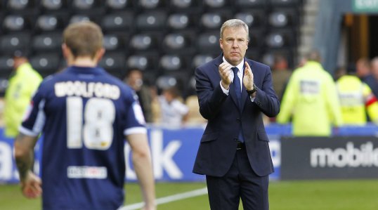 Millwall have not approached anyone regarding their vacant managerial position.