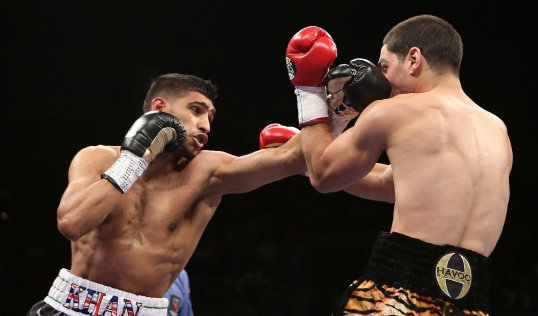 Mexican-American boxer Carlos Molina has promised Amir Khan that he will make his return to the ring as difficult as possible.