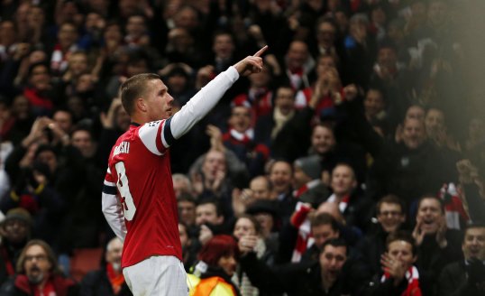 Arsenal took their time but finally came good in this Group B Champions League game.