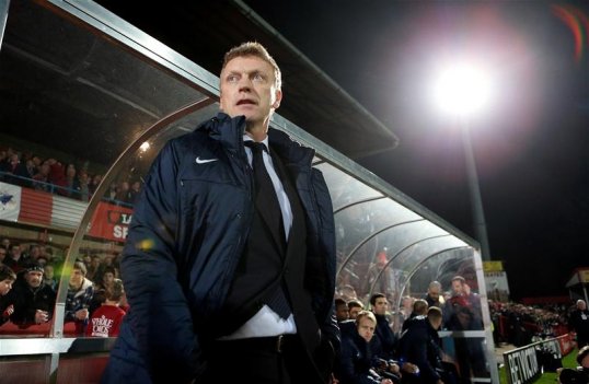 Everton manager David Moyes has said that he was not overly pleased with his team’s performance despite their 5-1 FA Cup victory over Cheltenham Town.