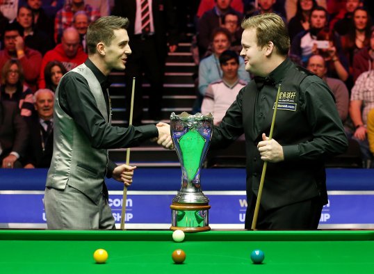 Shaun Murphy and Mark Selby are tied 4-4 after the first session of the UK Championships final at the York Barbican.