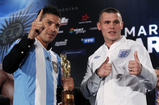 British middleweight Martin Murray has dismissed the trash talk geared towards him ahead of April’s bout with WBC champion Sergio Martinez in Argentina.