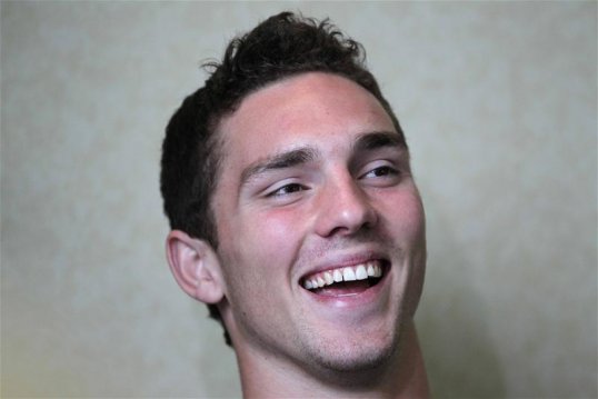 Wales international George North admitted he is delighted to have secured a “big move” to Northampton Saints from Welsh region Scarlets.