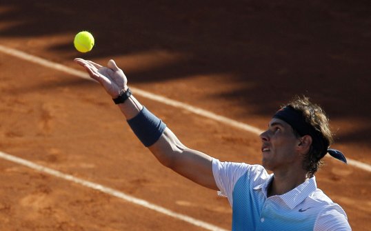 World number five Rafael Nadal has spoken of his relief at winning first match after eight months on the side-lines through injury.
