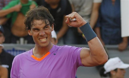 Rafael Nadal won his first singles match since Wimbledon 2012 defeating Federico Delbonis of Argentina 6-3 6-2 in the VTR Open in Chile.