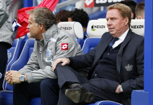 Queens Park Rangers manager Harry Redknapp