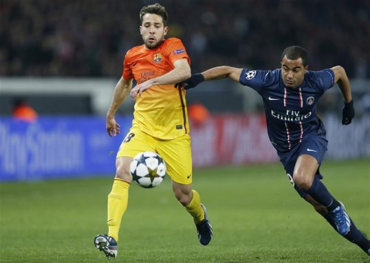 Paris Saint-Germain forward Lucas Moura is optimistic about his side’s chances of beating Barcelona after the two sides drew 2-2 in their Champions League quarter-final first leg.