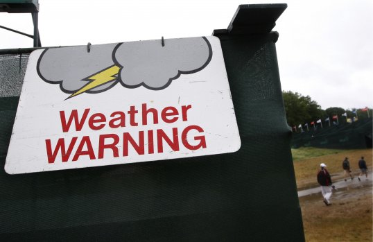 The first round of the Nelson Mandela Championship has been washed out yet again.
