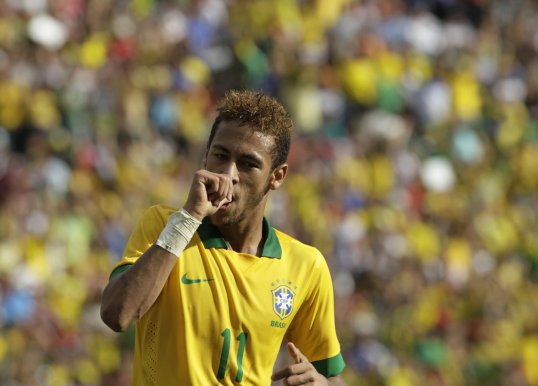 Santos star Neymar has thanked Barcelona for their reported interest in him.